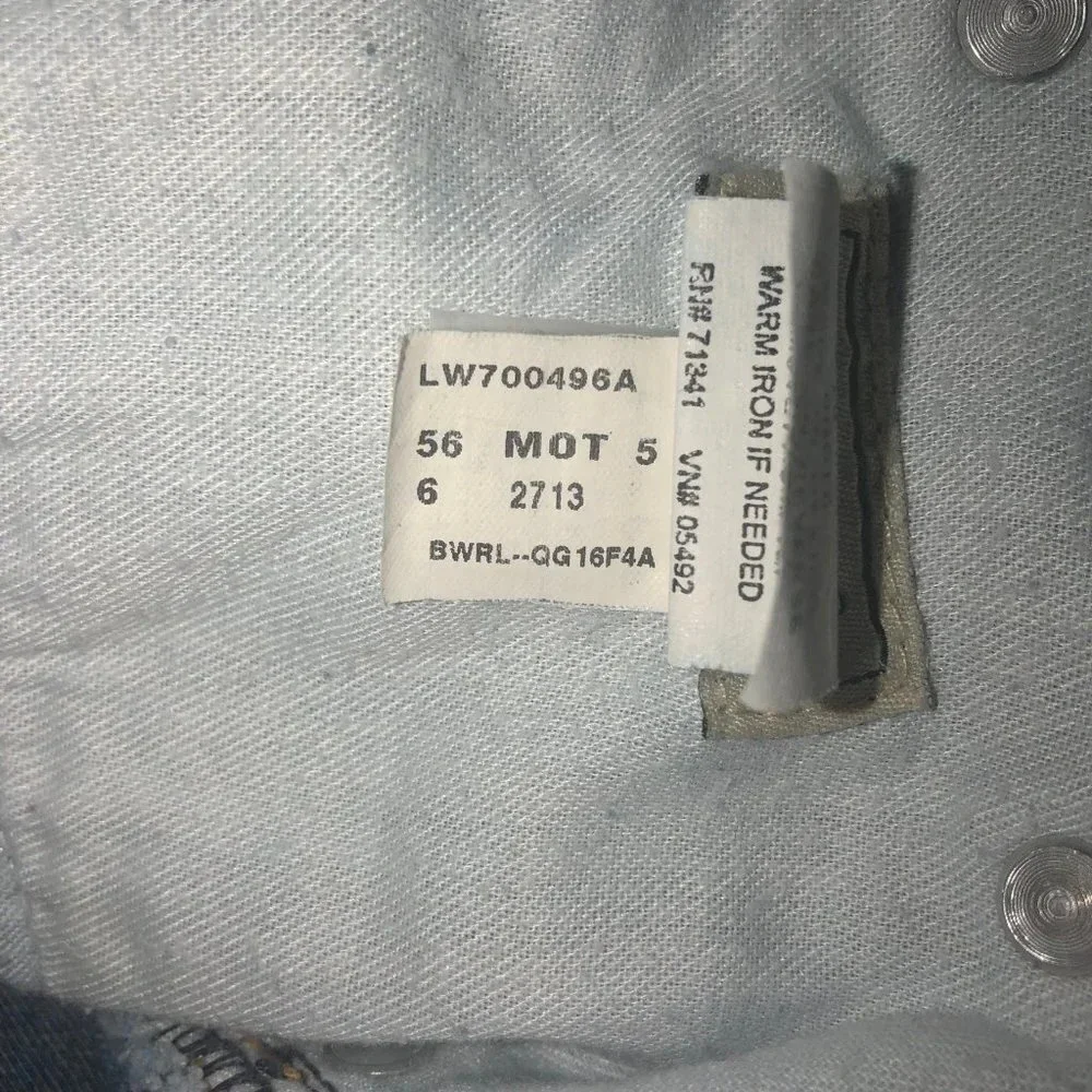 VINTAGE L.L. BEAN Sz 18 Reg. Women's Plus Size Light Wash High Waisted Mom Jeans - Picture 4 of 7